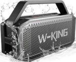 W-KING 60W Waterproof Bluetooth Speaker, 40H, Power Bank