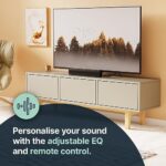 MAJORITY Bowfell Bluetooth Sound Bar | 50W | 39cm | Black