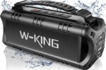 W-KING 60W Bluetooth Speaker, IPX6, 24H Playtime, Portable