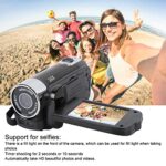 1080P 16MP Handheld Video Camera, 2.7in Screen, 16x Zoom