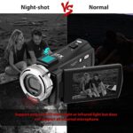 ORDRO V12 Full HD 1080P Camcorder with Night Vision