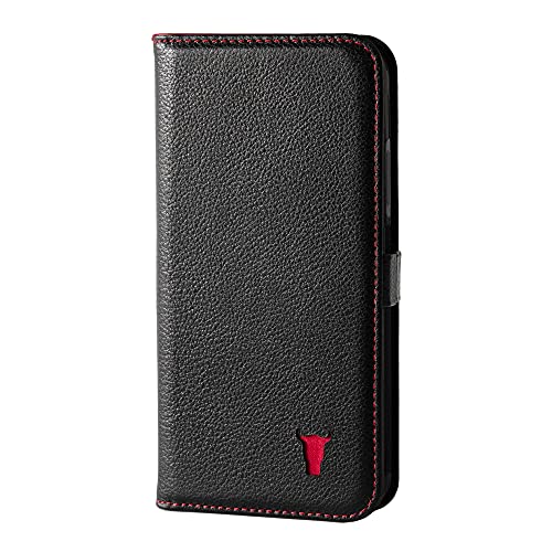 TORRO Leather Wallet Case for iPhone X/XS (Black)