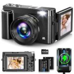 4K 48MP Autofocus Vlogging Camera with 32GB Card