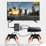 Component to HDMI Converter, Portta YPbPr RGB + Audio