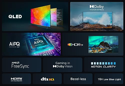 TCL 50C641K 127cm QLED 4K UHD Android Smart TV