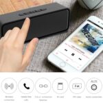 Sonkir Portable Wireless 5.0 Mini Speaker, 1500mAh, Black