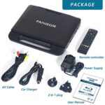 FANGOR 30cm Portable Blu Ray DVD Player with HDMI, USB/SD