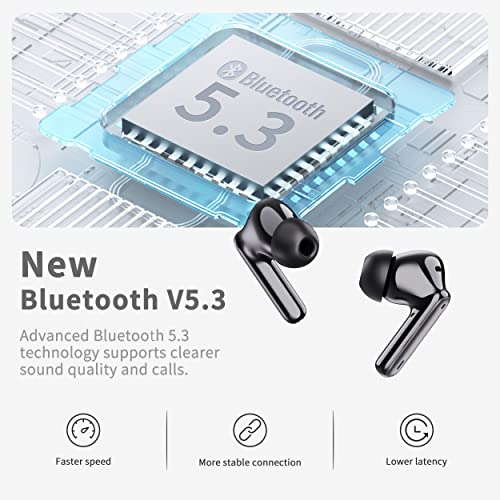 Srhythm NC35 Noise Cancelling Wireless Headphones, Bluetooth 5.3