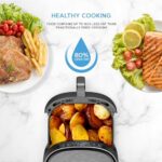 Devology 8L Digital Family Air Fryer with Recipe Book