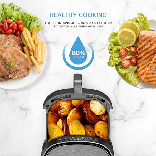 Devology 8L Digital Family Air Fryer with Recipe Book