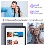 HiGrace 25.4 cm Android 13 Tablet, 8GB+128GB/1TB, Gray