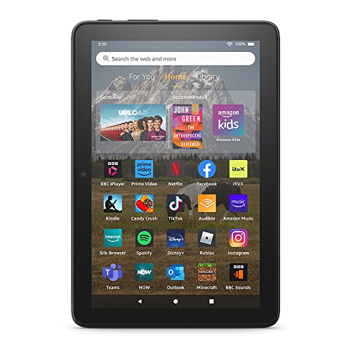 Amazon Fire HD 8 Tablet | 8-inch, 32 GB, 2022, Black