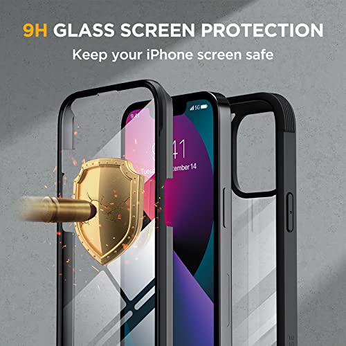 Miracase iPhone 13 Case 15.5cm with Screen Protector