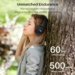 PowerLocus Bluetooth Foldable Over-Ear Headphones, Hi-Fi