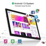 HiGrace 10" Android 13 Tablet, 6GB+64GB, 5000mAh, Silver