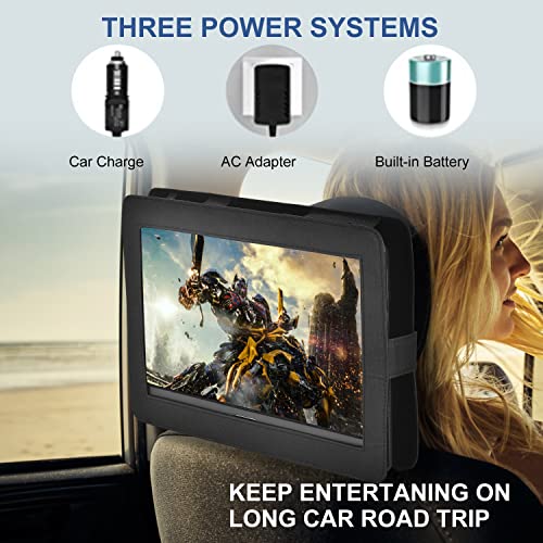 YOOHOO 36cm Portable DVD Player with 36cm Swivel Screen