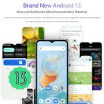 UMIDIGI G5A 2024, 6.52" 8GB+64GB, 5000mAh, 13+5MP, 4G, Black