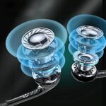 2 Pack Wired In-Ear Earphones with Mic, Noise Isolating