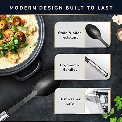 25-Piece Non-Stick Heat Resistant Kitchen Utensils Set