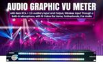 Decibelvibe TNZ SGVUM6 - Audio VU Meter with RCA & 3.5mm Input