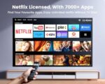 Netflix & Dolby Audio 26000 Lumen Smart Projector, 1080P, 4K