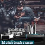 Sundpey 257PC Home Tool Kit - Portable DIY Repair Set
