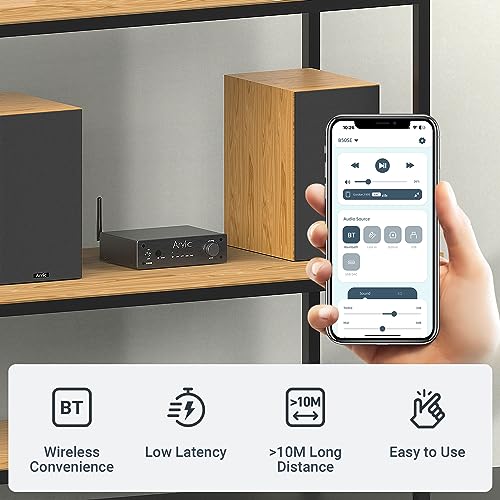 Arylic B50 SE Bluetooth Stereo Amp - 50W x 2, EQ Control
