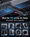 Rainway Magnetic Car Vent Phone Holder with 4 Plates