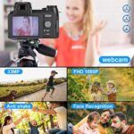 NBD 33MP DSLR Camera for Beginners, 1080P HD, 24X Lens