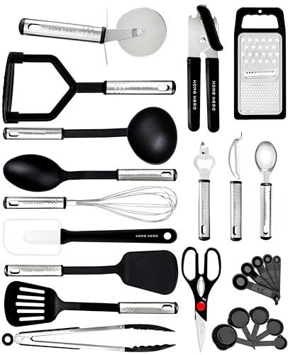 25-Piece Non-Stick Heat Resistant Kitchen Utensils Set