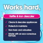 Ecozone Kettle & Iron Descaler, 3 Treatments, Vegan, Non-Toxic