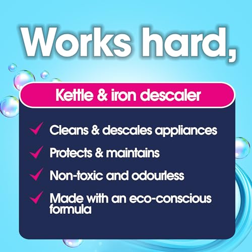 Ecozone Kettle & Iron Descaler, 3 Treatments, Vegan, Non-Toxic