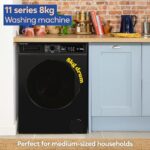 Igenix IG155X 95L Fridge, 14L Ice Box, 55cm Wide, Inox