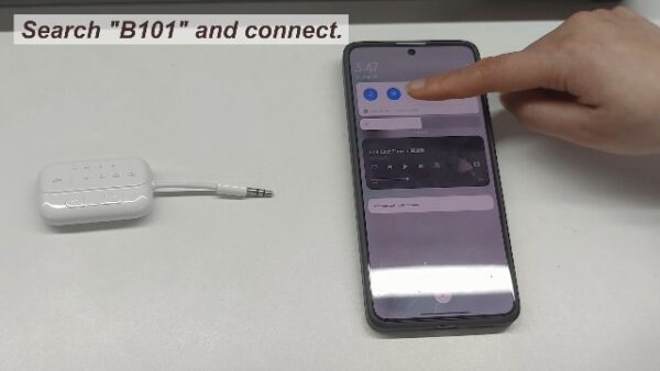 SONRU Bluetooth 5.3 Transmitter & Receiver, 3.5mm Adapter
