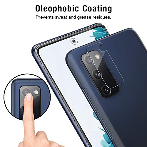 TOCOL 4 Pack for Samsung Galaxy S20 FE 5G, Screen & Lens Protectors