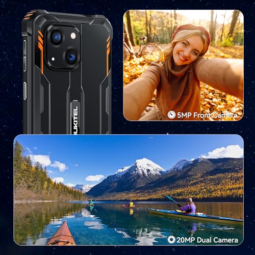 OUKITEL WP32 Rugged Phone - 12GB+128GB, 6" 6300mAh, Green