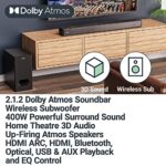 MAJORITY Sierra Plus Dolby Atmos 2.1.2 Bluetooth Soundbar