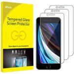 JETech Screen Protector for iPhone SE 3/2, 4.7 cm, 3-Pack