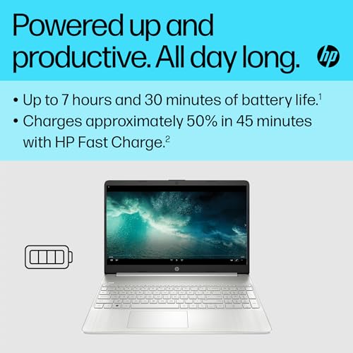 HP 39.6cm Laptop | i5-1235U | 8GB RAM | 256GB SSD | FHD | Win 11