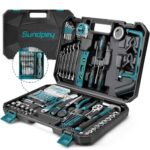 Sundpey 257PC Home Tool Kit - Portable DIY Repair Set