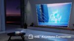 XuanPad 2024 Mini Projector, 1080P, 14000L, Portable HD