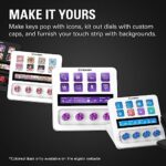 Elgato Stream Deck + White, audio mixer, live controller