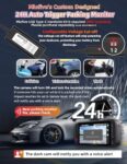 Miofive S1 Dash Cam, 4K UHD, Wi-Fi, GPS, 3" Screen, 140° Wide