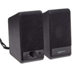Amazon Basics USB-Powered Computer Speakers, Black