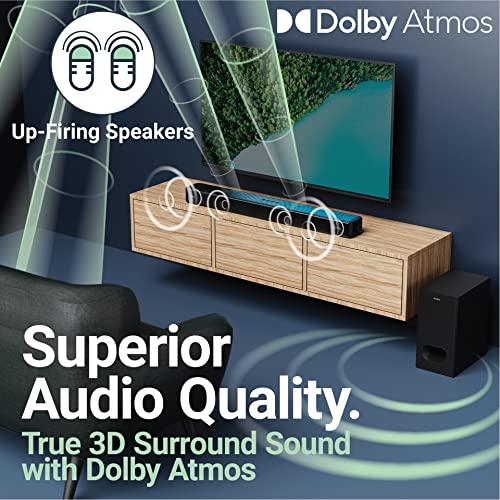 MAJORITY Sierra Plus Dolby Atmos 2.1.2 Bluetooth Soundbar