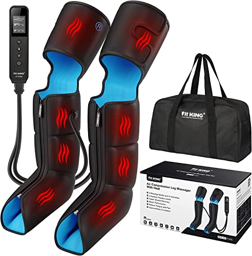 FIT KING Leg Massagers with Heat for Pain & Circulation