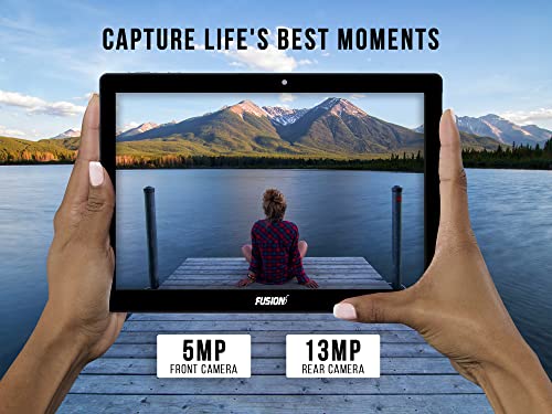 Fusion5 25.6cm Android 11 Tablet, 128GB, 4GB RAM, 4G, FHD