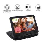 YOOHOO Portable DVD Player 26.7cm with 10.5" HD Swivel Screen
