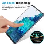 TOCOL 4 Pack for Samsung Galaxy S20 FE 5G, Screen & Lens Protectors