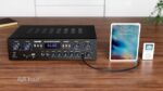 Bluetooth 5.0 Stereo Audio Amplifier, 440W, 4-Channel